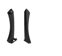 YYTEMD Set completo di maniglie interne per Serie 3 E90 E91 318 320 325 328 330 335, copertura di finitura della barra di trazione copertura maniglia portiera interna dell'auto(Black-Set-Right2)