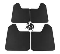 YYTERI 4 Pezzi Paraspruzzi Auto, per Mitsubishi L200 1996-2008 Parafanghi Anteriori O Posteriori, Parafanghi Protettivi Schizzi Pneumatici