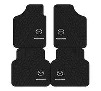 YYTERI 4 Pezzi Tappetino Auto per Mazad 5 2005-2013 Pelle Impermeabile Antiscivolo Moquette Tappetino Auto Abitacolo Accessori