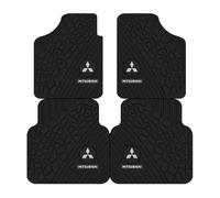 YYTERI 4 Pezzi Tappetino Auto per Mitsubishi Outlander(7seats) 2022-2024 2025 Pelle Impermeabile Antiscivolo Moquette Tappetino Auto Abitacolo Accessori