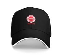 YYTSMG Cappello da Baseball Chicago Fire Squad 3 Inverno per Gli Uomini Cappello da Spiaggia per Le Donne da Uomo Regali