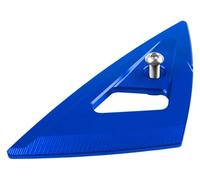 yytzior Motorcycle Exhaust Pipe Decorative Bracket Protective Front End Golden Triangle Decorative Compatible with S&uzuki UHR150