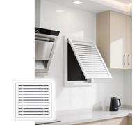 YYULZO Pannello di Accesso con feritoia da 1 Pezzo con Filtro - Porta di Servizio Bianca for soffitto e Parete for HVAC e Accesso al Cablaggio(550x550mm)