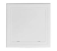 YYULZO Pannello di Accesso in plastica ABS Bianca 1pc 12x12 - Porta di Accesso Durevole for cartongesso for soffitti e pareti, Facile Installazione(30x30cm)
