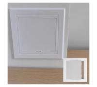 YYULZO Pannello di Accesso in plastica Bianca Resistente da 1 Pezzo for cartongesso - Sportello di ispezione for Installazione Semplice (6x8 Pollici)(15x25cm)