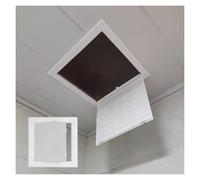 YYULZO Porta di Accesso in plastica 1 Pezzo 12x12 - Pannello di Accesso Leggero for cartongesso, Ideale for Manutenzione e ispezione(15x15cm)