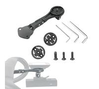 YYunying Supporto per computer da bicicletta per Big Rock Dual Lunghezze, supporto per manubrio Gar Min/Wa hoo/Bry ton GPS in alluminio, regolazione angolare a 20° (corto)