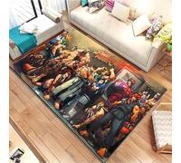 yyxsgdmw Classic Games Street F-Fighter Tappetino Stampato Tappeto 15 Dimensioni Soggiorno Camera da Letto Tappetino Bagno Tappeto Area Sala Giochi H3048 160×230Cm
