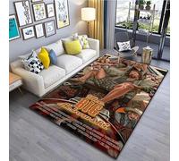 yyxsgdmw Classico Il Grande L-Lebowski Modello Tappeto da Pavimento 15 Dimensioni Soggiorno Camera da Letto Comodino Bagno Tappetino Area Tappeto Soggiorno Decor H6415 100×160Cm