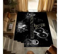 yyxsgdmw Zerbino Antiscivolo Cucina Camera da Letto O-Owl O-Ovo Tappeto Trapuntato Fatto A Mano D-Drake Tappeto Moda Soggiorno Ingresso Decorazione Casa Q5427 50×70 Cm