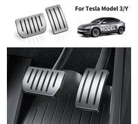 YZ Per Il Nuovo Tesla Modello 3 Y Juniper Highland 2019-2025 Pedali Snap-fit Installa In Lega Gas Carburante Freno Acceleratore Pedale copertura