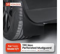 YZ Per Tesla Modello 3 Highland Modello Y Juniper 2021-2025 Anteriore e Posteriore Dedicato TPE Parafango Accessori Auto