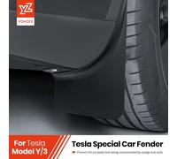 YZ Per Tesla Modello 3 Y Highland Juniper 2021-2025 Tesla Paraspruzzi speciali Non è necessario perforare i fori Parafango Protezione Accessori auto