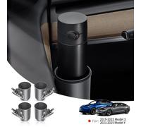 YZ Per Tesla Modello 3/Y Highland Juniper 2025 Portabicchieri Maniglia per porta Portabevande per caffè Accessori auto
