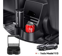 YZ Per Tesla Modello 3/Y Highland Juniper Bracciolo Box Uscita Aria Posteriore Organizzatore Scatola di Immagazzinaggio Tazza Copertura Antipolvere Car Styling Accessori