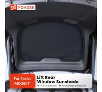 YZ Per Tesla Modello Y Juniper 2021-2025 Auto Parabrezza Parasole Coperture Visiere Lunotto posteriore Protezione Solare Protezione Ombrellone Parasole