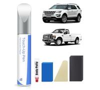 YZ/Z1/M6887 Oxford White Kit di ritocco compatibile con Ford Tutti i modelli, compatibile con chip e graffi