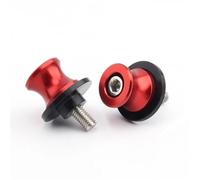 YZCSYBBF Bobine del cursore del forcellone 1 Paio di Viti per Supporto per Cursori per Rocchetto Forcellone Forcellone Moto 8 Mm per Kawasaki Z650 Z 650 2017-2025 2024(Red9)