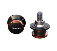 YZCSYBBF Bobine del cursore del forcellone Bobine del forcellone per CB 1000 CB1000 Hornet 1000 SP 2024 2025 CBR 1000RR Moto 8MM Viti per cavalletto Slider(Orange Hornet11)