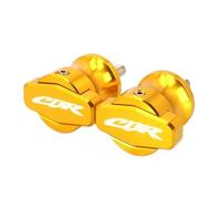 YZCSYBBF Bobine del cursore del forcellone per CBR1000RR CBR6000RR CBR954RR CBR 600RR 954RR Motocicletta Forcellone 8mm Bobine Slider Cavalletto Viti(Oro)