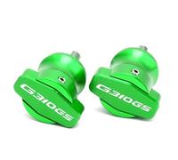 YZCSYBBF Bobine del cursore del forcellone per G310GS G310 G 310 GS 2017-2024 2025 M8 Viti per Supporto Scorrevole forcellone Moto(Green)