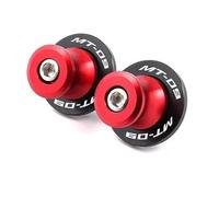 YZCSYBBF Bobine del cursore del forcellone Supporto per Cursori per Rocchetto Forcellone da 6 Mm per Moto MT09 MT 09 FZ09 per Tracer 9 2013-2023(Red)