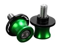 YZCSYBBF Bobine del cursore del forcellone Viti per cavalletto da 6 mm per Moto Bobine per cursore forcellone per FZ1 per Fazer FZ-1 2006-2022 2023 2015 2007 2008 2009 2010(FZ1 Green)