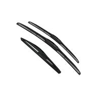 YZCSYBBF Kit di spazzole per tergicristalli Anteriori e Posteriori con Gancio a J per Parabrezza e finestrini per Subaru per Forester Sh 2008-2013 Spazzole tergicristallo(LHD)