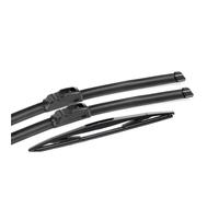 YZCSYBBF Kit Set Spazzole Tergicristallo Anteriori E Posteriori per Nissan per Leaf MK1 2010-2017 Parabrezza Parabrezza Lunotto Anteriore Spazzole tergicristallo(Left Hand Drive)