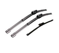 YZCSYBBF Set di Spazzole Tergicristallo Anteriori E Posteriori per Skoda per Kodiaq NS 2017-2022 Spazzole per Parabrezza Lavaggio Ad Acqua dei Finestrini. Spazzole tergicristallo(LHD)