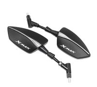YZCSYBBF XMAX300 XMAX400 Xmax X-Max 125 250 300 400 Specchietto retrovisore Laterale per Moto Specchietti retrovisori(Titanium1)