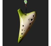 YZDKJ Professional 12 Hole Alto Tone C Ocarina Flauto Ceramica principiante Strumento Musicale Tradizionale fumoso bruciatura (Color : 3)