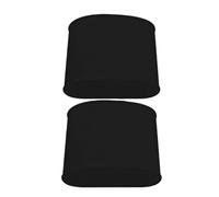 YZDKR 1 Pair Soccer Shin Guard Straps Silicones Shin Pad Holder Shin Pad Banding for Football Running Cycling Sports per Basket, Calcio, Corsa(Black,75mm)