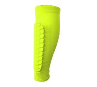 YZDKR 1PC Soccer Shin Guard Shin Pads for Adult,Calf Compression Sleeve with Honeycomb Pad,Support for Shin Splint Baseball per Basket, Calcio, Corsa(1 PC Green,L)
