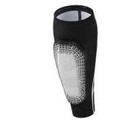 YZDKR Calf Compression Sleeves with Eva Pad for Men & Women - for Basketball Running Football per Basket, Calcio, Corsa(Black Gray-1Pcs,XL)