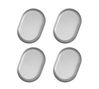 YZDKR Piastra multiuso in acciaio inossidabile Piatti bassi 4 pezzi in acciaio inossidabile 304, riutilizzabili for cucina e sala da pranzo, multifunzionali for cucinare servire