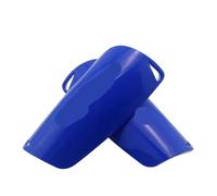 YZDKR Soccer Shin Guard Pad Sports Knee Pads Calf Sleeve Sock Leg Support Football Compression Shin Pads for Adult per Basket, Calcio, Corsa(Blue-1 Pair Shin Pads,L)