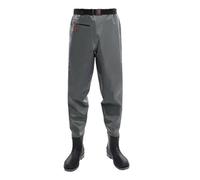 YZDKR Trampolieri da pesca Loin River Lake Lure Pantaloni trampoliere, Abbigliamento viaggio in mare, Tute impermeabili all'aperto, Comfort traspirante per la pesca(Grey,45)