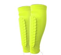 YZDKR (XS-XL) 1 Pair Teen Football Shin Guard Compression Gym Leg Warmers Soccer Calf Sleeves Socks Protection per Basket, Calcio, Corsa(Green,XL)