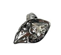 Yzdysg Anelli, eleganti anelli regolabili a forma di foglia con perle finte e strass, accessorio portatile per donne alla moda, Inner circle diameter: 1.5cm, Metallo