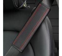 YZECEBNF 2 Pezzi Imbottitura per Cintura di Sicurezza PU Pelle per Kia Rio K2 K3 5 Sportage Ceed, Copricintura Sicurezza Cuscino Spalla Protezioni della Spalla Confortevole Rimovibile Parti per Auto