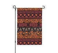 YzgWjBhd Bandiera tribale africana in tessuto di fango verticale su entrambi i lati, di alta qualità, per primavera ed estate, grande, decorazione stagionale, 71,1 x 101,6 cm