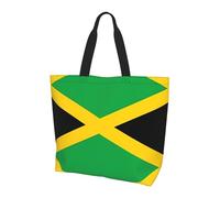 YzgWjBhd Borsa larga da donna, con bandiera del Sud Africa, grande, per la spesa, divertente, leggera, per tutti i giorni, Bandiera della Giamaica, One Size