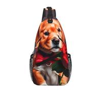 YzgWjBhd Gentleman-like Gog Print - Zaino a tracolla per uomo e donna, divertente, durevole, escursionismo, borsa sul petto, Gentleman-like Gog, taglia unica