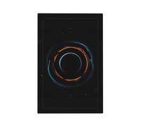 YzgWjBhd Piastre da parete per prese elettriche, stampate misteriose cosmiche buchi neri, coperture infrangibili in policarbonato, dimensioni 7,6 x 12,7 x 0,5 cm (lunghezza x altezza x larghezza)