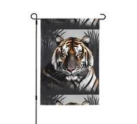 YzgWjBhd Tiger at Rest - Bandiera verticale su entrambi i lati, di alta qualità, per primavera ed estate, decorazione stagionale, 71 x 101,6 cm