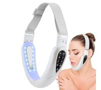YZHYYDS Doppio Chin Reducer Machine, V Line Face Lift Massager, Electric Face Lifting Device with 5 larghe mode and 15 Levels of Intensity Adjustment, for Lifting Saggy Skin& Shaping Double Chin