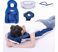 YZHYYDS Vitrectomy Recovery Pillow, Face Down Pillow After Eye Surgery with Centre Hole and Adjustable Stand, Durable Soft Ergonomic, for Macular Hole and Retinal Detachment Post Surgery