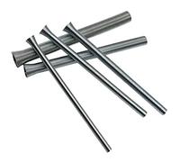 Yzki, set di 5 piegatubi a molla per tubi in rame morbido e alluminio da 6 mm, 8 mm, 10 mm, 12 mm, 16 mm di diametro., Silver, Taglia libera