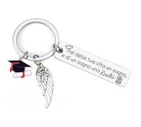 YZLPLP Portachiavi Laurea Bomboniere Laurea Regalo Laurea Uomo Donna, Bomboniere Laurea Medicina Economia, Portachiavi Ragazzo, Idee Regalo Laurea Uomo Donna Laurea Gadget Regalo Laurea Ragazza. (3)